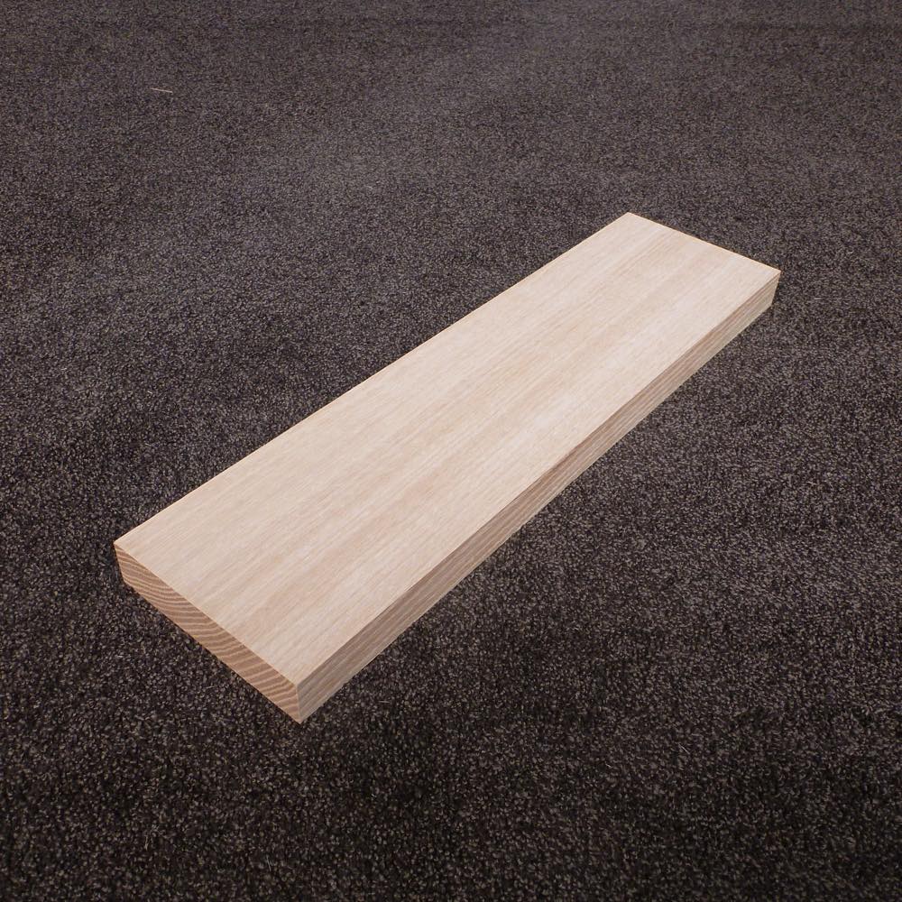レッドオーク　柾目　450×27×120　（仕上げ加工済み商品）