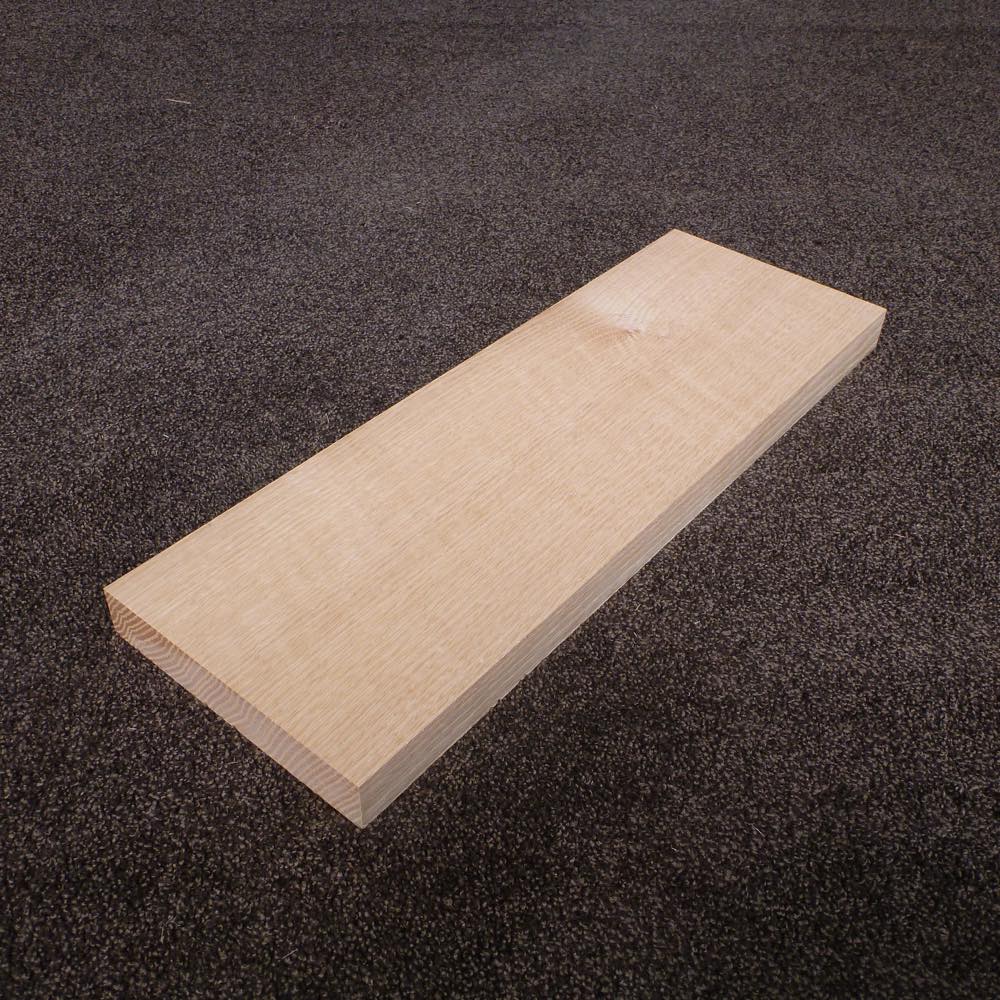 レッドオーク　柾目　450×27×150　（仕上げ加工済み商品）