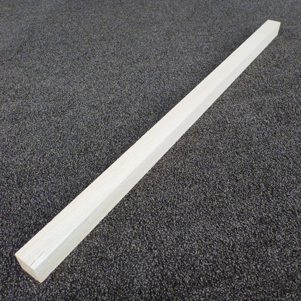 レッドオーク　角材　750×30×30　（仕上げ加工済み商品）