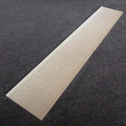 ホワイトオーク　柾目　1000×8×180　（仕上げ加工済み商品）