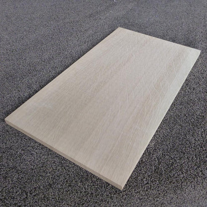 ホワイトオーク　柾目　450×12×250　（仕上げ加工済み商品）