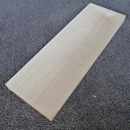 ホワイトオーク　柾目　450×24×150　（仕上げ加工済み商品）