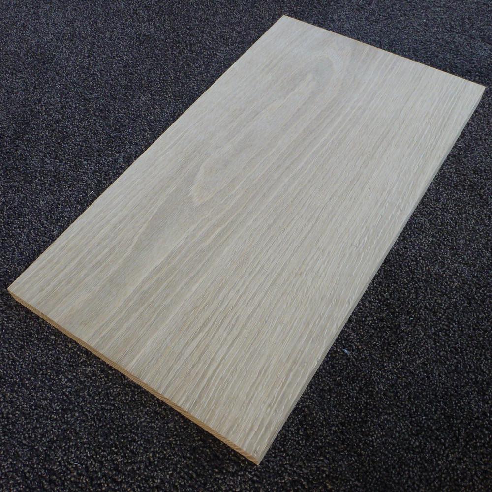 ホワイトオーク　板目　450×21×250　（仕上げ加工済み商品）
