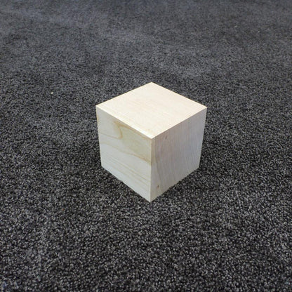 ブラックチェリー　立方体　70×70×70　（仕上げ加工済み商品）