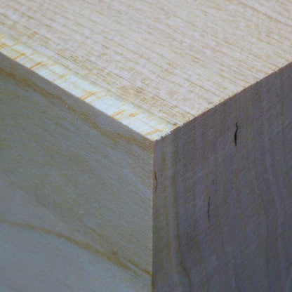 ブラックチェリー　立方体　70×70×70　（仕上げ加工済み商品）