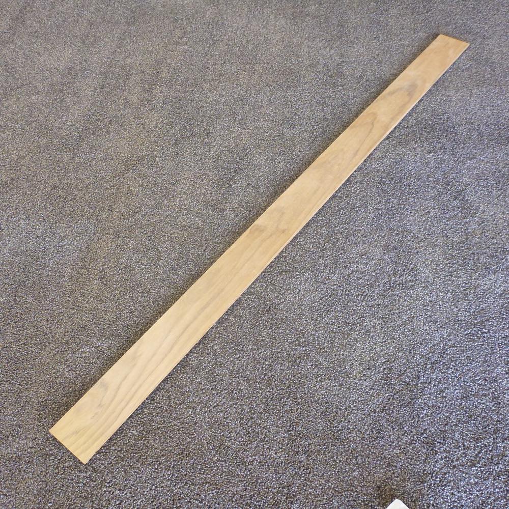 チーク　板目　1000×6×60　（仕上げ加工済み商品）