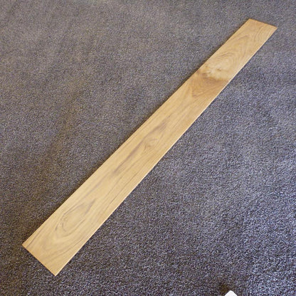 チーク　板目　1000×6×100　（仕上げ加工済み商品）