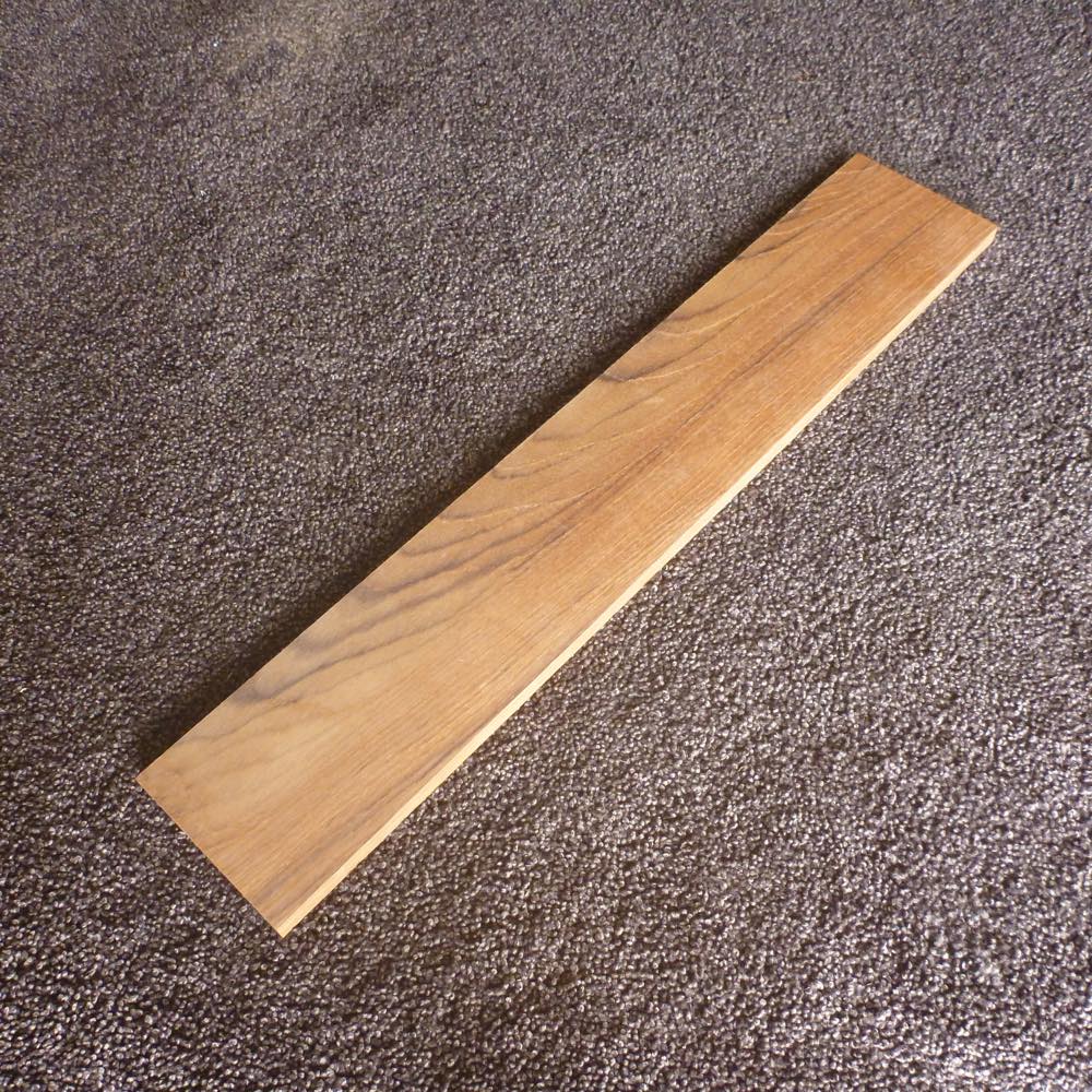 チーク　板目　450×10×80　（仕上げ加工済み商品）