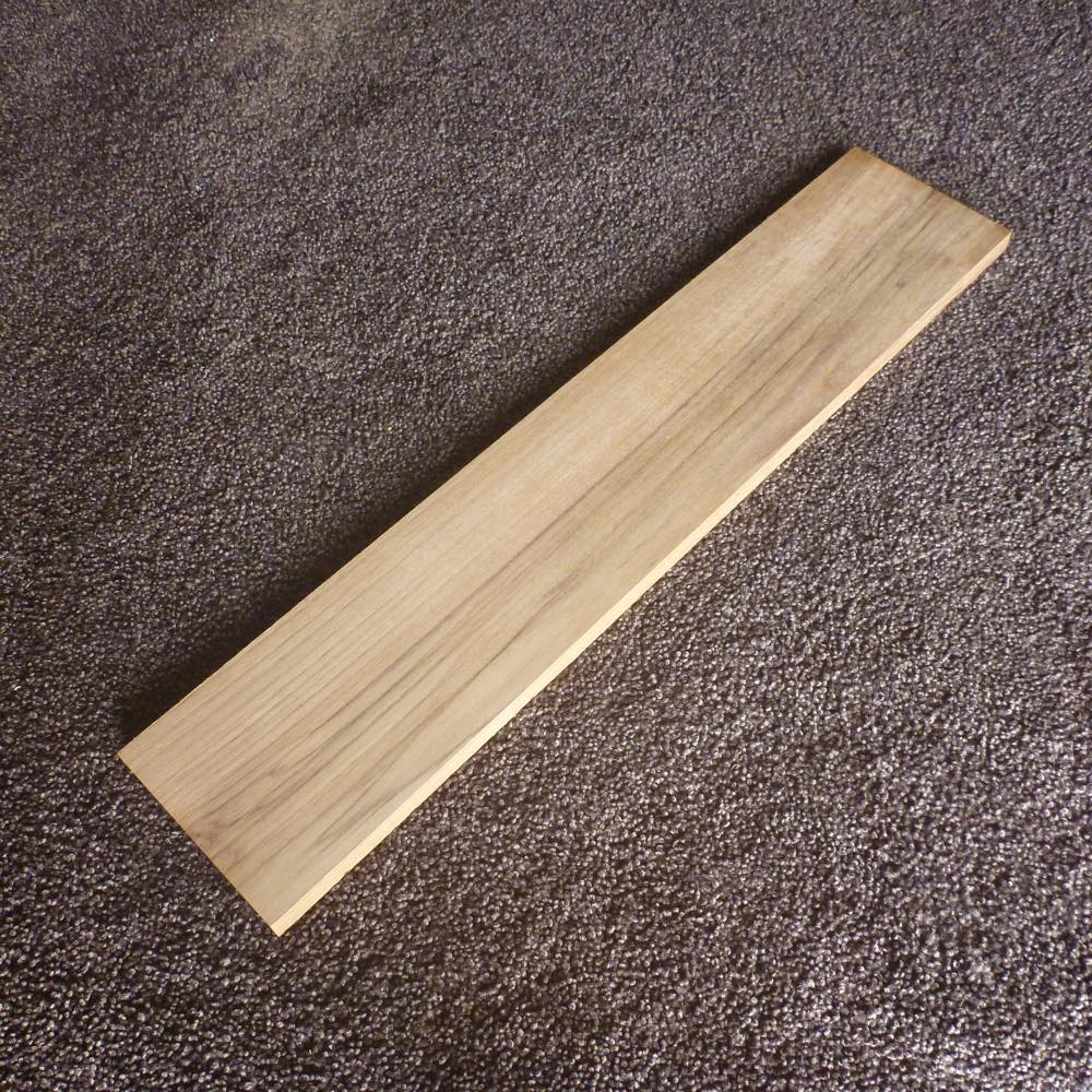 チーク　板目　450×12×90　（仕上げ加工済み商品）