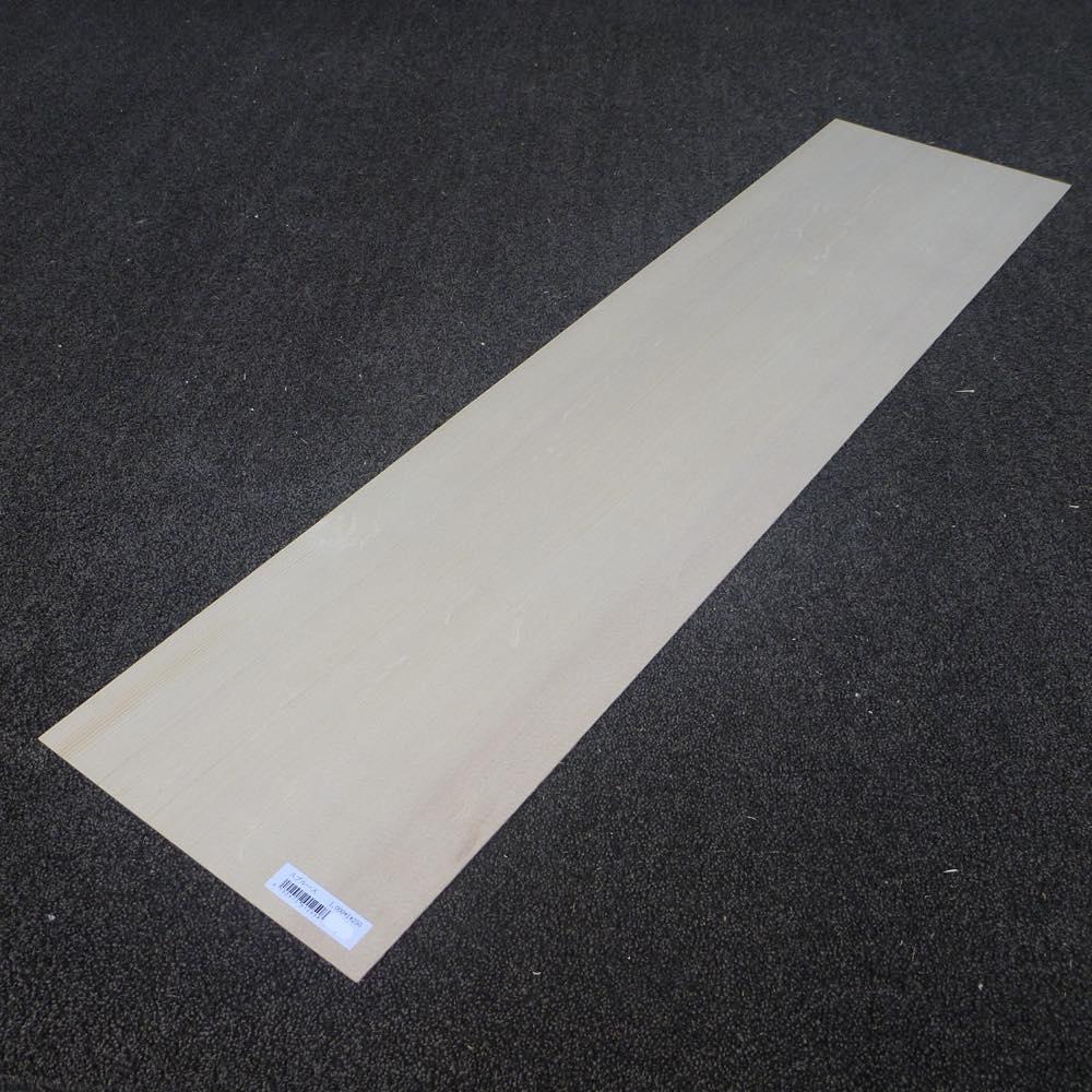 スプルース　柾目　1000×1×250　（仕上げ加工済み商品）