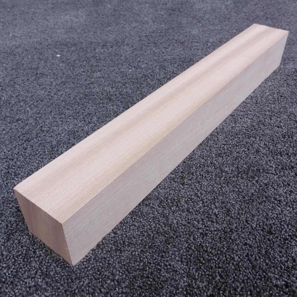 サペリ　角材　450×55×55　（仕上げ加工済み商品）