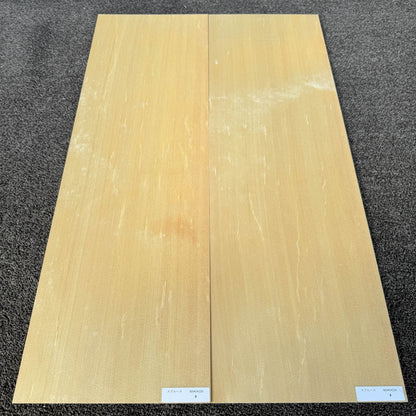 スプルース楽器材 ギター トップ用 スプルース 長さ800mm×厚み5mm×巾250mm