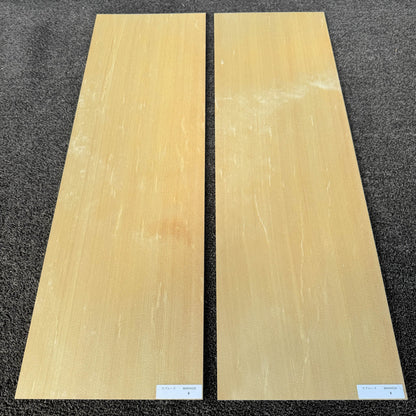 スプルース楽器材 ギター トップ用 スプルース 長さ800mm×厚み5mm×巾250mm