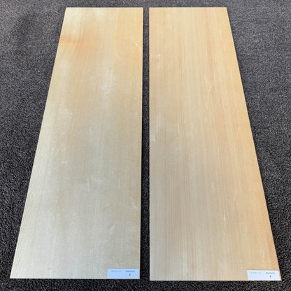 スプルース楽器材 ギター トップ用 スプルース 長さ800mm×厚み3mm×巾250mm