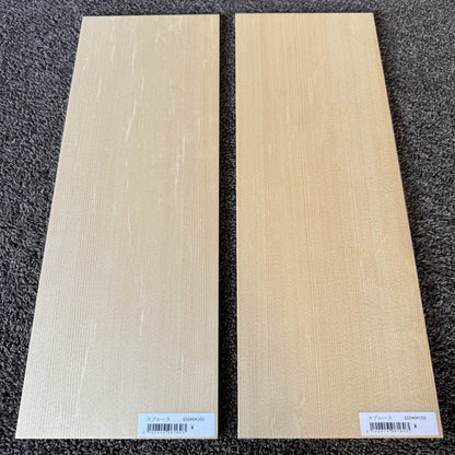 スプルース楽器材 ギター トップ用 スプルース 長さ450mm×厚み6mm×巾160mm