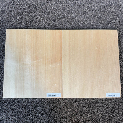 スプルース楽器材 ギター トップ用 スプルース 長さ300mm×厚み6mm×巾250mm