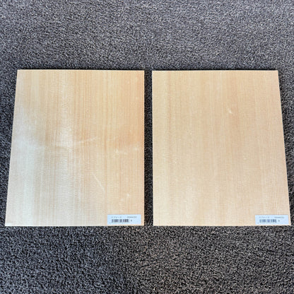 スプルース楽器材 ギター トップ用 スプルース 長さ300mm×厚み6mm×巾250mm