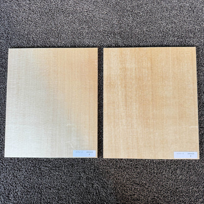 スプルース楽器材 ギター トップ用 スプルース 長さ300mm×厚み5mm×巾250mm