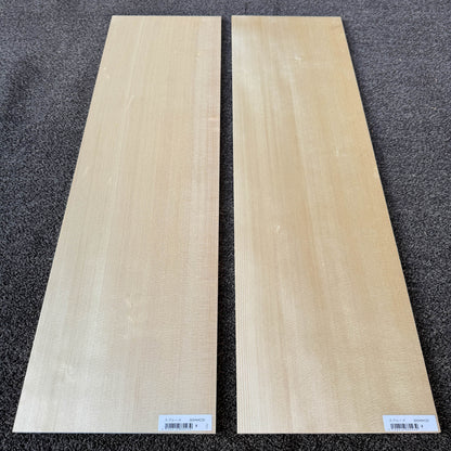 スプルース楽器材 ギター トップ用 プレミアムサイズ スプルース 長さ800mm×厚み8mm×巾230mm