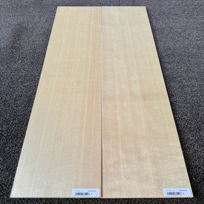 スプルース楽器材 ギター トップ用 プレミアムサイズ スプルース 長さ800mm×厚み8mm×巾200mm