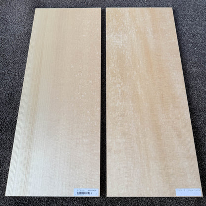 スプルース楽器材 ギター トップ用 プレミアムサイズ スプルース 長さ600mm×厚み10mm×巾230mm