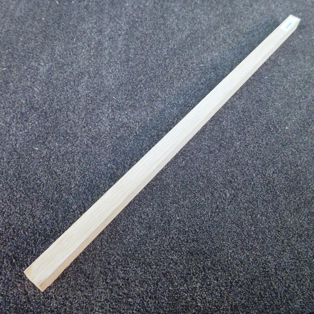ホワイトオーク　角材　750×25×25　（仕上げ加工済み商品）