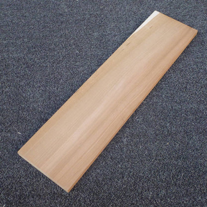 ブラックチェリー　柾目　450×12×110　（仕上げ加工済み商品）