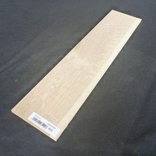 ホワイトオーク　柾目　450×6×100　（仕上げ加工済み商品）