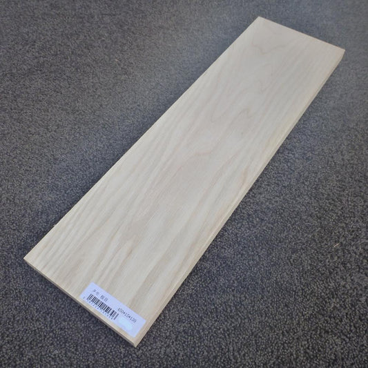タモ　板目　450×15×130　（仕上げ加工済み商品）