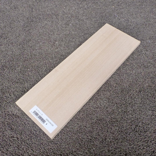 スプルース　柾目　300×10×100　（仕上げ加工済み商品）