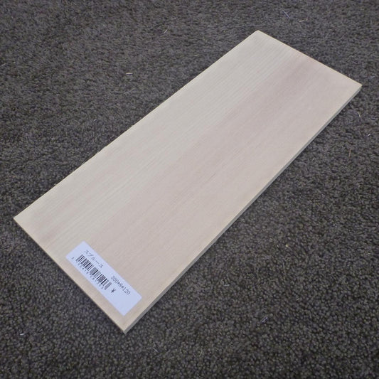 スプルース　柾目　300×8×120　（仕上げ加工済み商品）