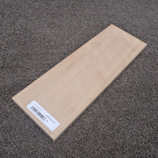 ブラックチェリー　柾目　300×10×100　（仕上げ加工済み商品）