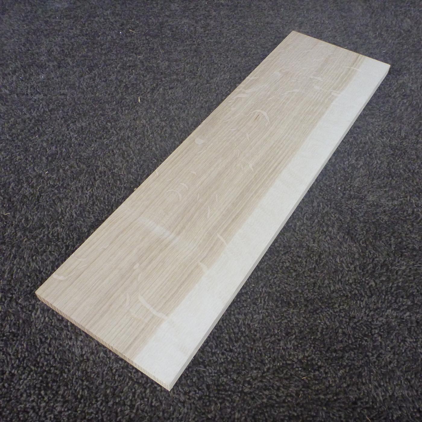 ナラ　柾目　450×12×130　（仕上げ加工済み商品）