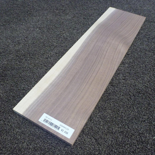 ウォールナット　柾目　450×8×120　（仕上げ加工済み商品）