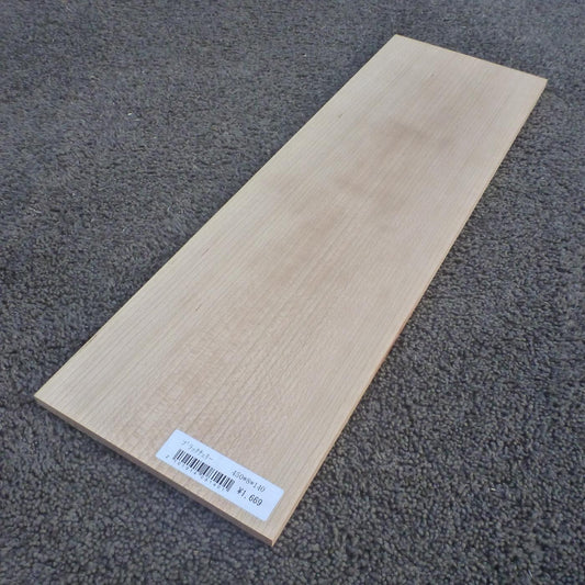 ブラックチェリー　柾目　450×8×140　（仕上げ加工済み商品）