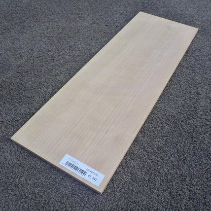 ブラックチェリー　柾目　450×6×150　（仕上げ加工済み商品）