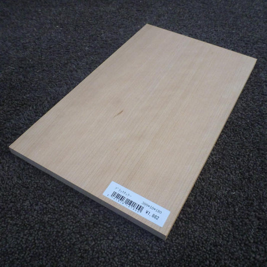 ブラックチェリー　柾目　300×10×180　（仕上げ加工済み商品）