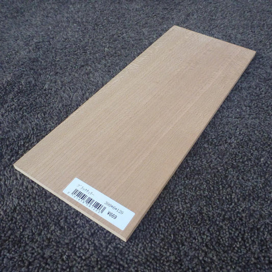 ブラックチェリー　柾目　300×6×120　（仕上げ加工済み商品）