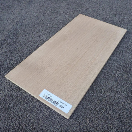 ブラックチェリー　柾目　300×6×150　（仕上げ加工済み商品）