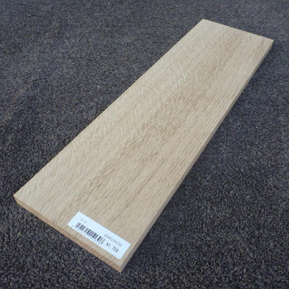 ナラ　柾目　450×15×130　（仕上げ加工済み商品）