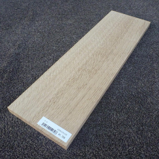 ナラ　柾目　450×15×130　（仕上げ加工済み商品）