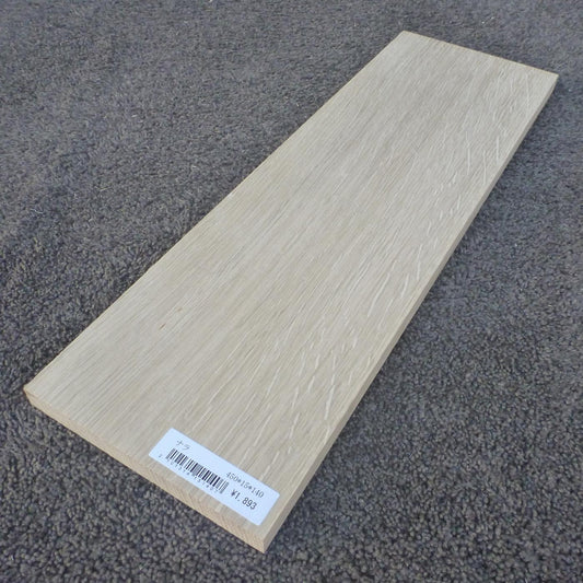 ナラ　柾目　450×15×140　（仕上げ加工済み商品）
