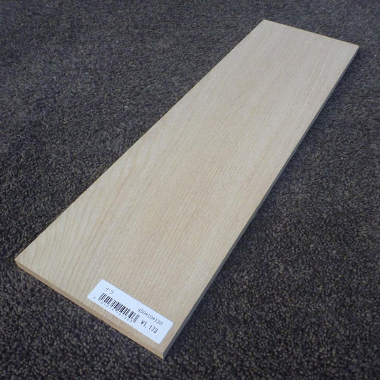 ナラ　柾目　450×10×130　（仕上げ加工済み商品）