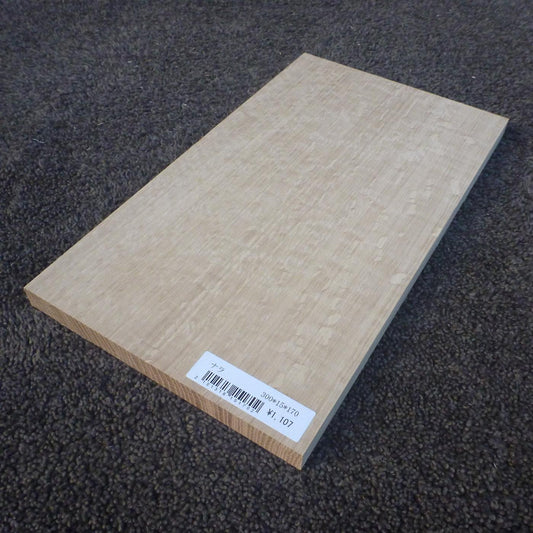 ナラ　柾目　300×15×170　（仕上げ加工済み商品）