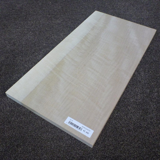 ホオ　柾目　450×15×230　（仕上げ加工済み商品）