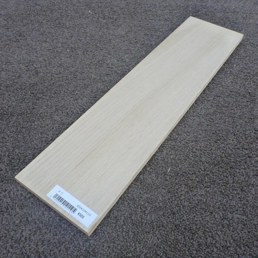 クリ　柾目　450×10×110　（仕上げ加工済み商品）