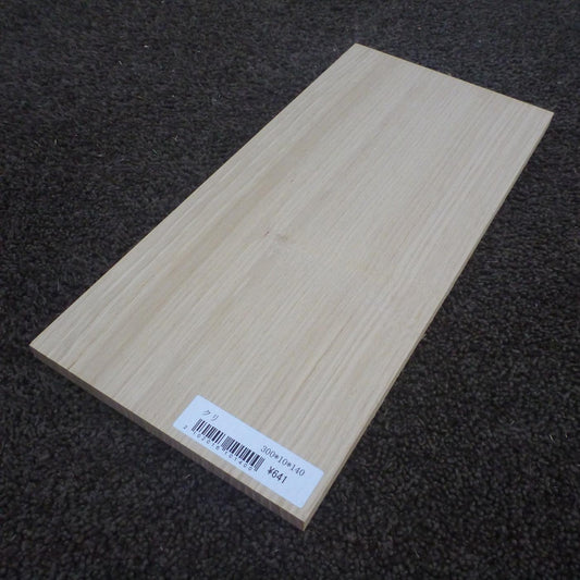 クリ　柾目　300×10×140　（仕上げ加工済み商品）