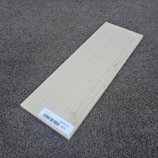 クリ　柾目　300×6×100　（仕上げ加工済み商品）