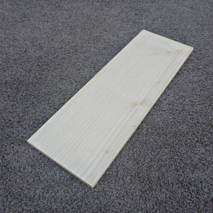 クリ　柾目　300×6×100　（仕上げ加工済み商品）