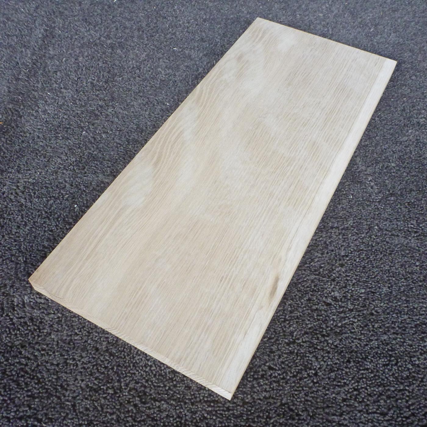 ホワイトオーク　柾目　450×18×190　（仕上げ加工済み商品）